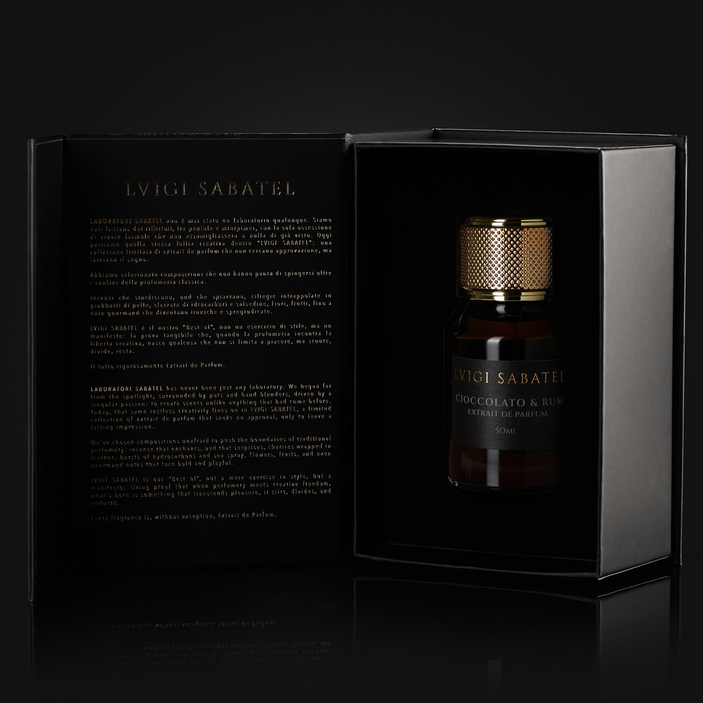 CIOCCOLATO & RUM - Extrait de Parfum 50 ml